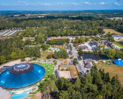 Aperçu du camping Roan Le Domaine des Ormes.