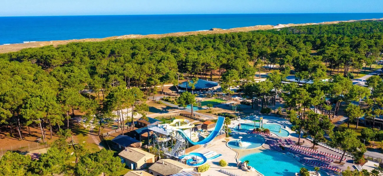 Camping Atlantic Club Montalivet en Gironde.