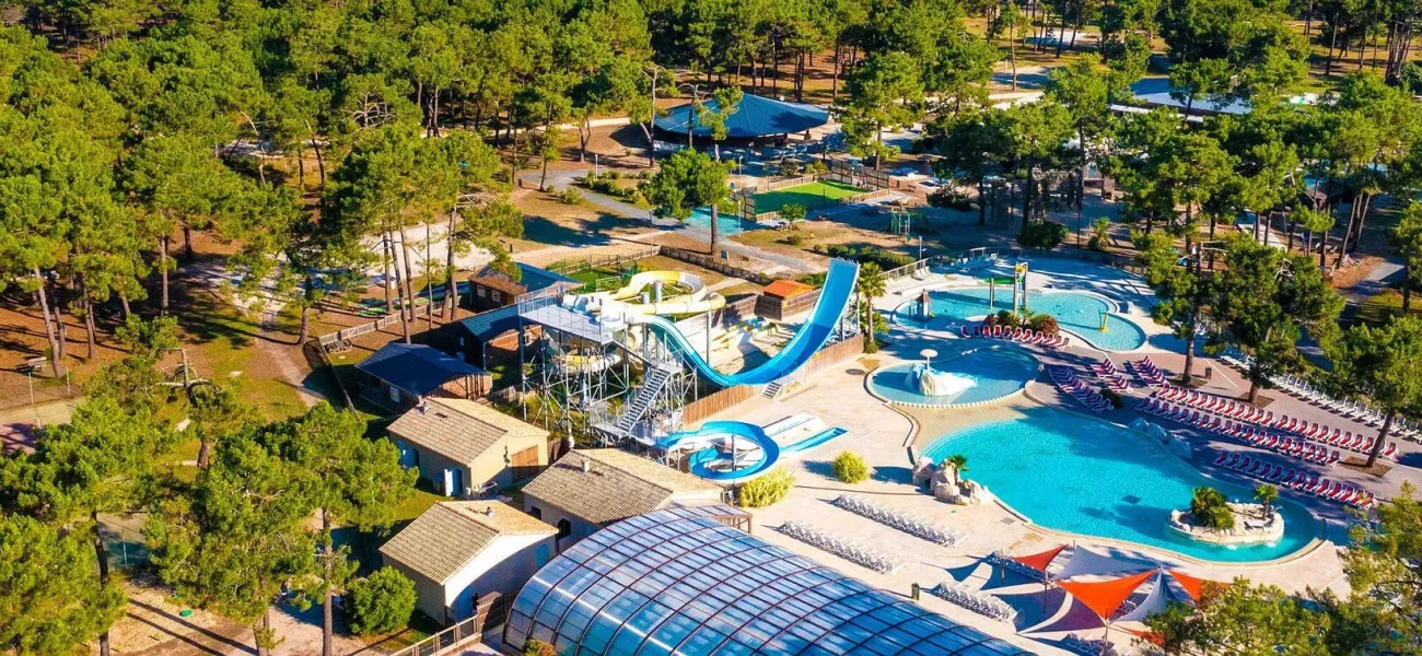 Camping Atlantic Club Montalivet en Gironde.