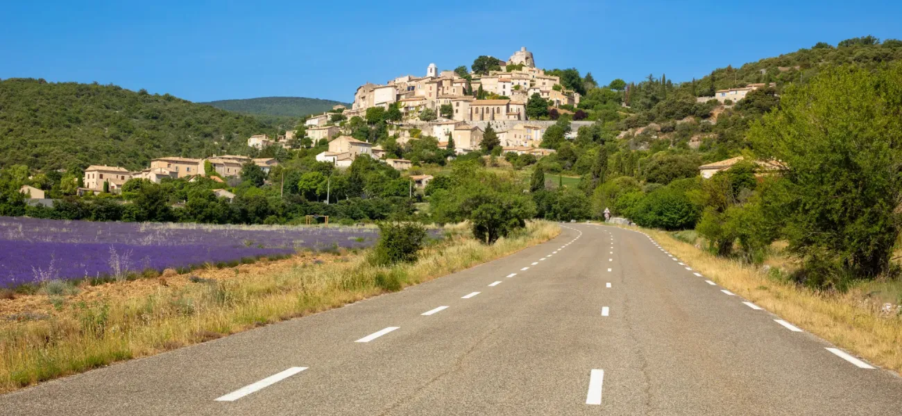 Environnement naturel en Provence.