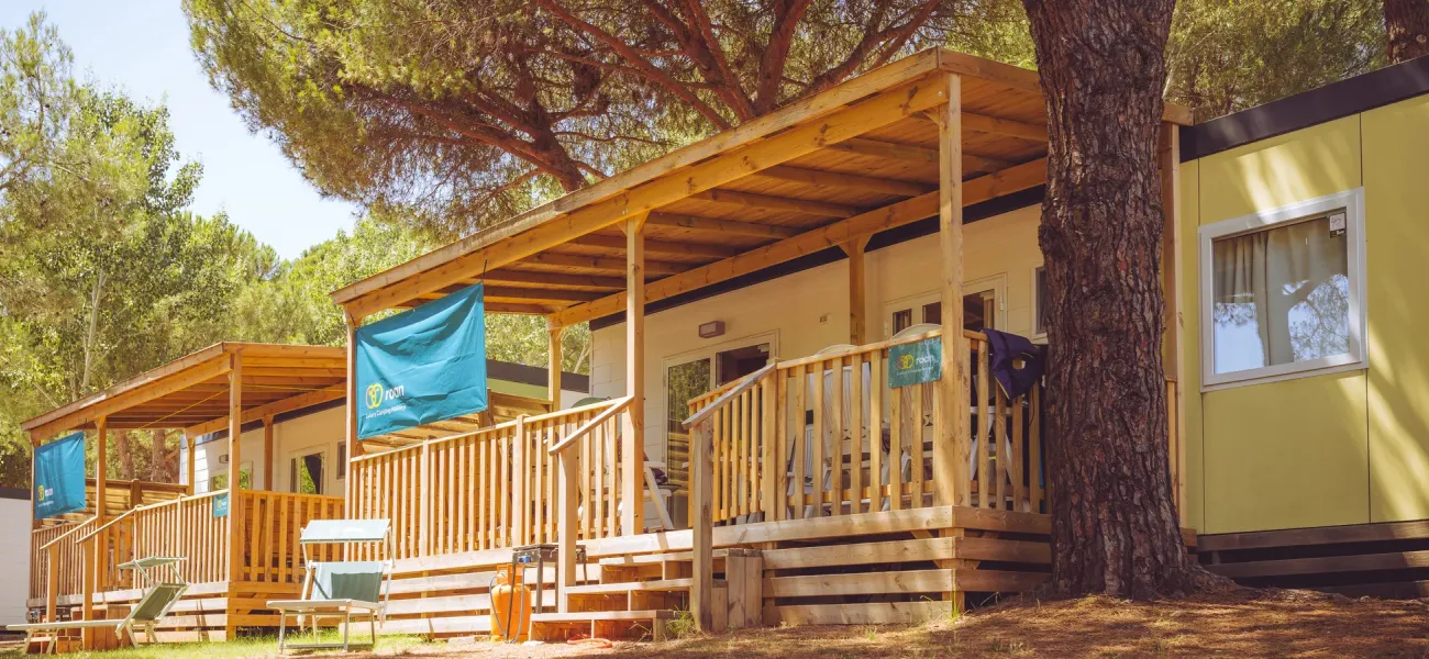 Mobil-home de luxe Roan au camping BiVillage.