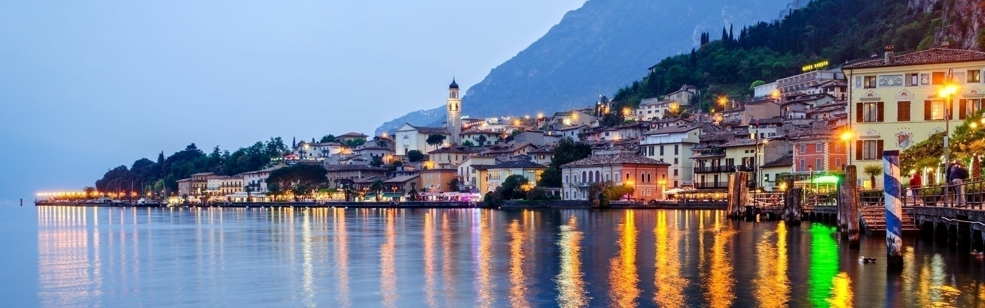 Campings aux lacs italiens